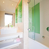 The new shower room The new shower room